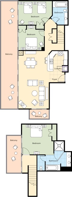 Shelby Resorts Three Bedroom Presidential